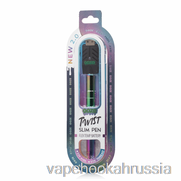 Vape Russia Ooze Slim Pen 2.0 аккумулятор с гибкой температурой радуга